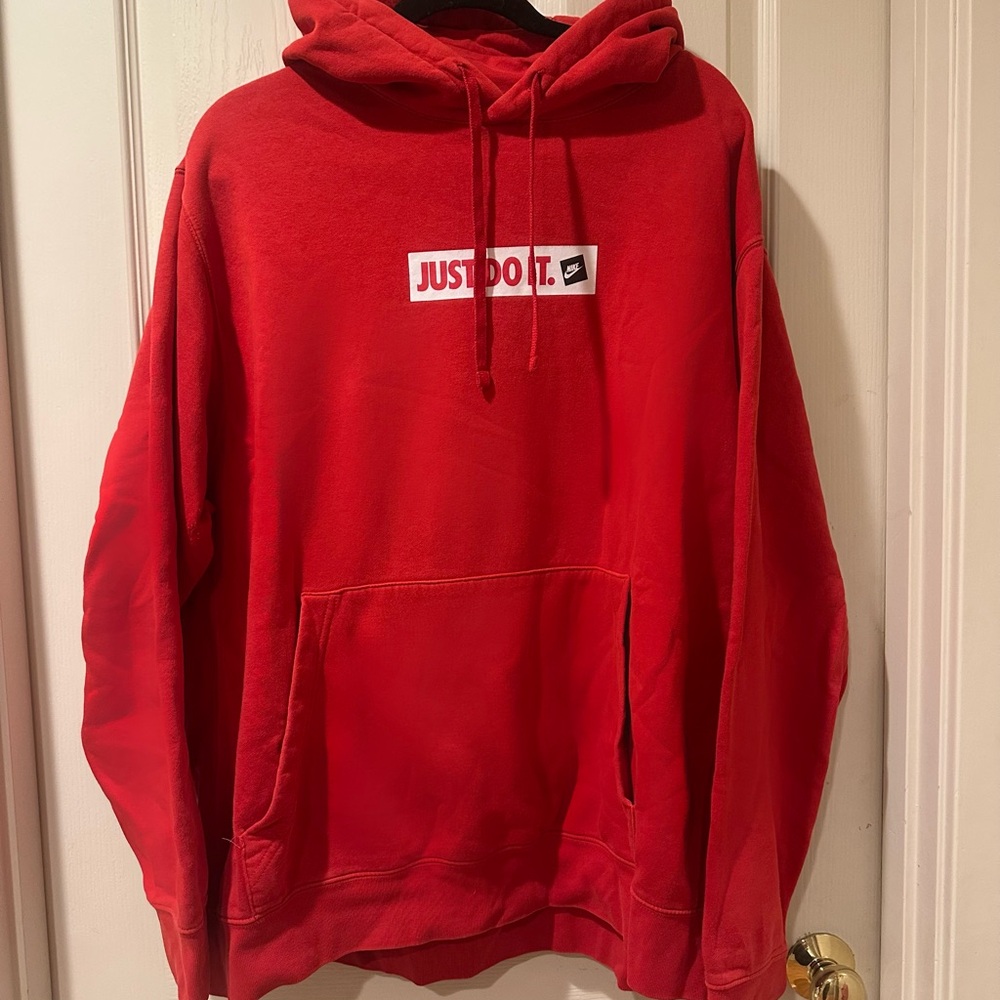 Nike Red JDI Hoodie